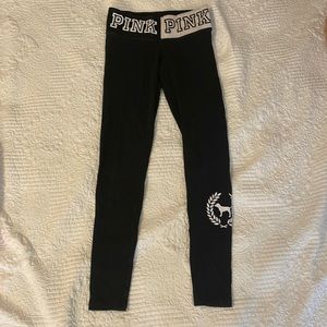 Victoria’s Secret PINK Split Waistband Yoga Leggings